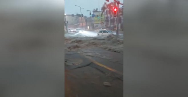 La tormenta Julia sigue inundando México