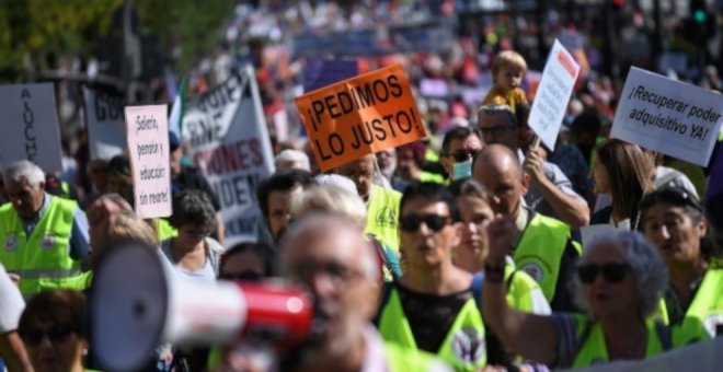 Miles de pensionistas denuncian una situación "insostenible": la pérdida de poder adquisitivo