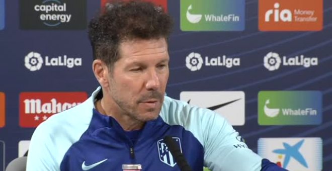 Simeone: "Va a haber mucha competencia y vamos a tener que reforzar energías"