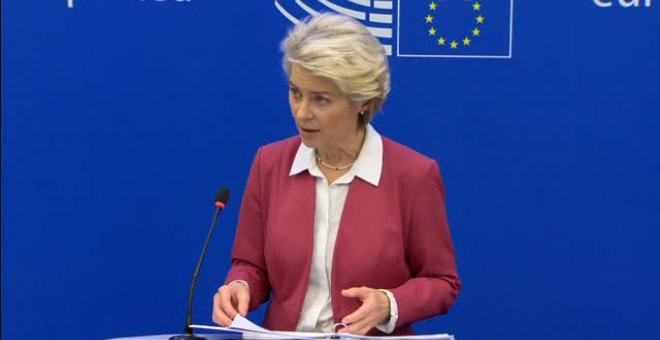 Von der Leyen aboga por extender el mecanismo ibérico a toda la UE