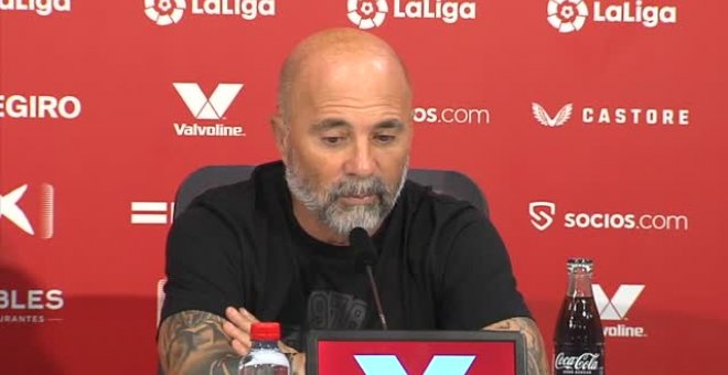 Sampaoli: "Nosotros vamos a intentar jugar un partido de mucha audacia"