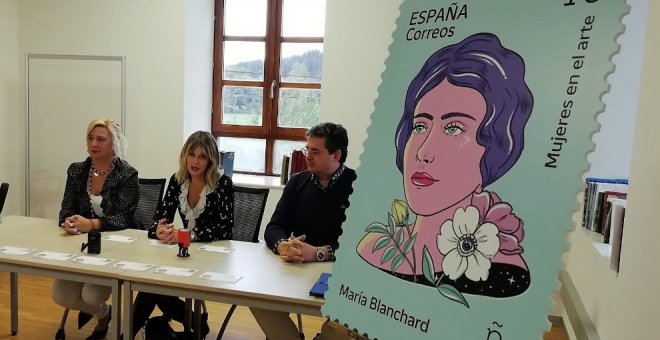 Correos dedica un sello a la pintora cántabra María Blanchard