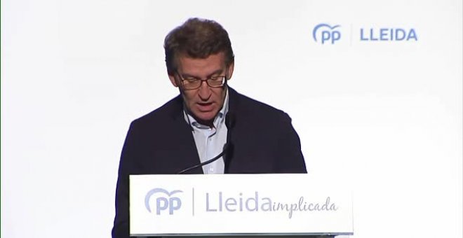 Feijóo acusa a Sánchez de utilizar los PGE para "atajar la crisis permanente dentro de su Gobierno y con sus socios parlamentarios"