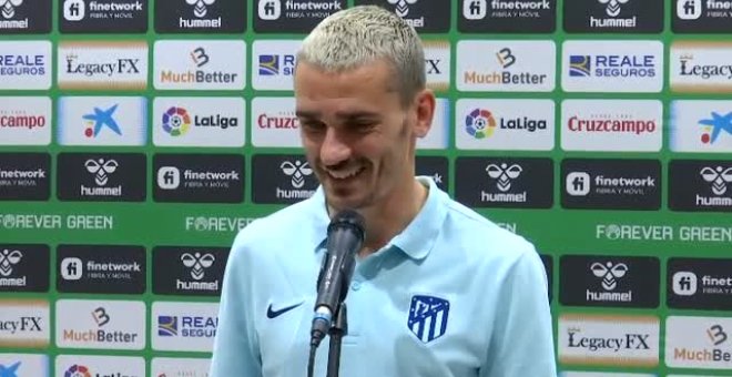 Griezmann: "Me hago un poco pequeño estando entre las leyendas"