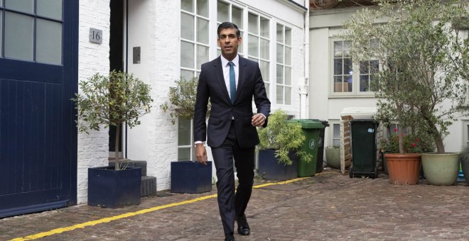 Rishi Sunak, ministro de Economía con Johnson, presenta su candidatura para liderar el Partido Conservador