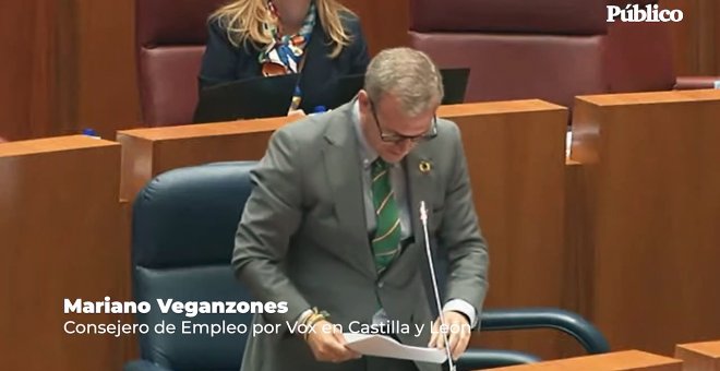 Mariano Veganzones, consejero de Empleo por Vox en Castilla y León: "En esta Comunidad no faltan trabajadores, faltan ganas de trabajar".