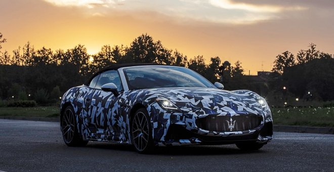 Estas son las primeras imágenes oficiales del Maserati GranCabrio Folgore eléctrico