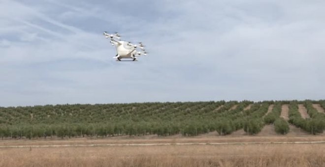 Despega con éxito el primer aerotaxi español