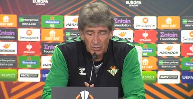 Pellegrini: "Si sales a empatar, puedes perder"