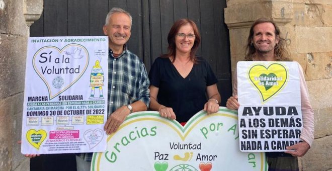 Villafufre, Saro, Villacarriedo y Selaya caminan por la Voluntad y los Derechos Humanos