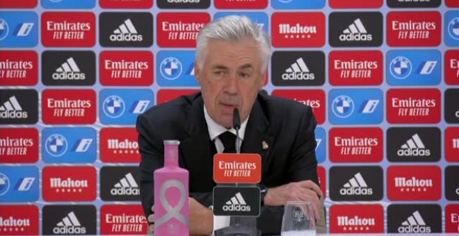 Ancelotti: "No hay mano, se lo han inventado"