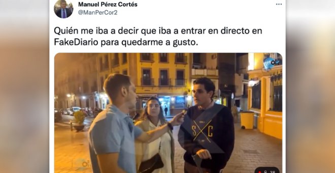 El contundente repaso de un joven al reportero de 'Okdiario' que le buscaba las vueltas sobre Queipo de Llano: "Mejor fuera que dentro"