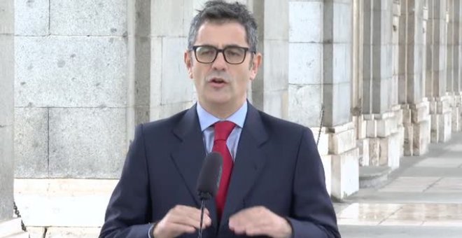 Bolaños: "Hoy España se ha levantado más digna, con una democracia mejor"