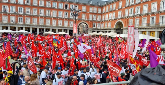 "Salario o conflicto", el grito de guerra de trabajadores frente a la patronal