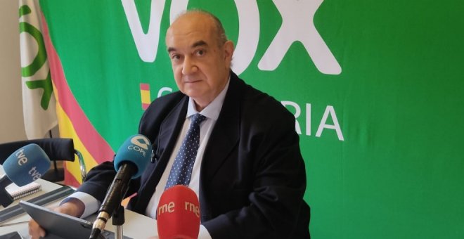 El diputado nacional Emilio del Valle, nuevo presidente de Vox en Cantabria