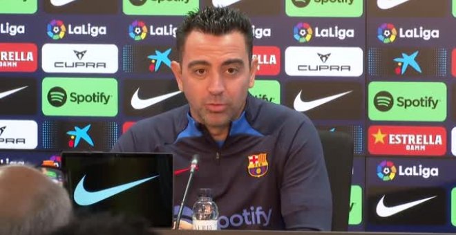 Xavi: "El Barça nunca ha ganado la Europa League y lo vamos a intentar"