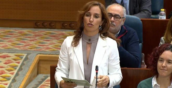 El repaso de Mónica García a Ayuso sobre la gestión sanitaria: "Sigue cuesta abajo y sin frenos"