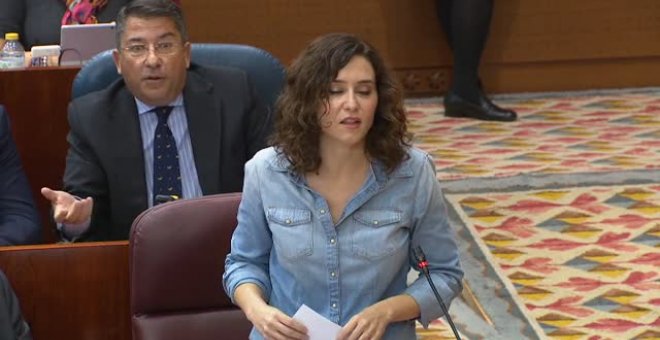 Ayuso cuestiona la emergencia climática y dice que detrás está el "comunismo"