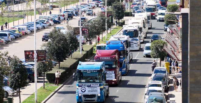 El cabecilla de los camioneros autónomos no tiene ni camión ni licencia