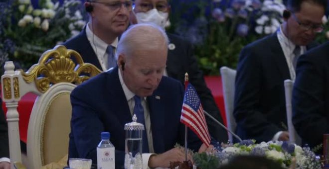 Joe Biden vuelve a tener un lapsus y confunde Camboya con Colombia