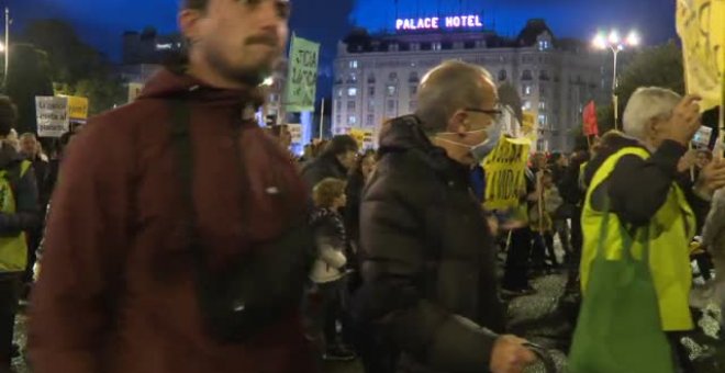 Miles de personas claman por una "Justicia energética y climática" en Madrid