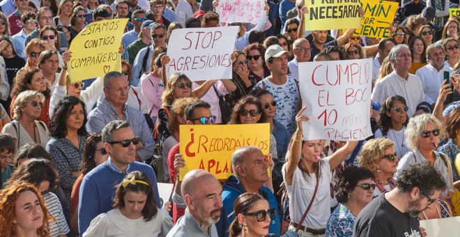 La huelga de los médicos cumplirá su noveno día tras una nueva jornada sin acuerdo