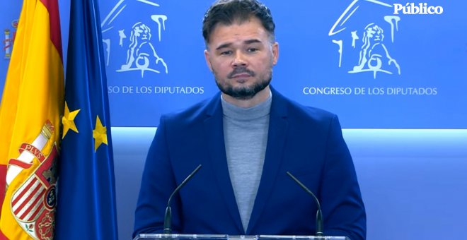 "Magia": la ironía de Gabriel Rufián con los comunicadores de extrema derecha