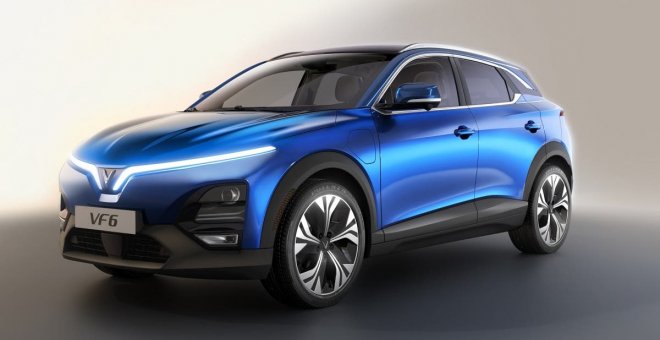 Este es el VinFast VF 6, el coche eléctrico más barato de la marca es un SUV de pequeño tamaño