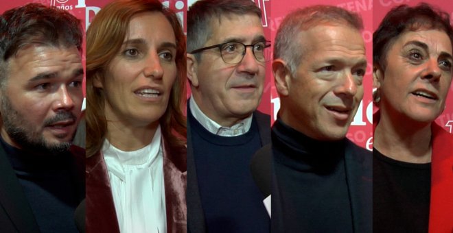 Personalidades de la política y la cultura felicitan a 'Público' por su 15º aniversario: "Riguroso, profesional y comprometido"