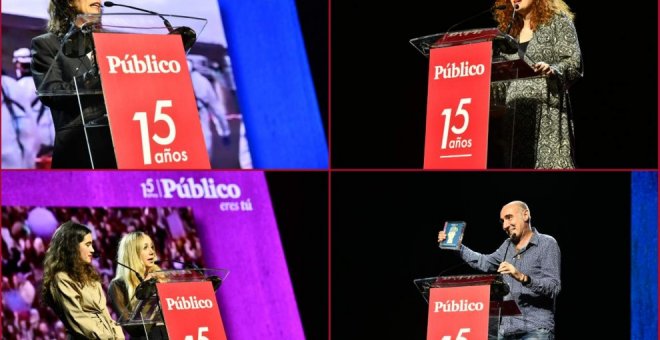 Gala del 15º aniversario de 'Público'