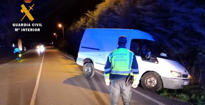 Investigado por quintuplicar la tasa de alcohol y circular a gran velocidad y en zig-zag por la A-8