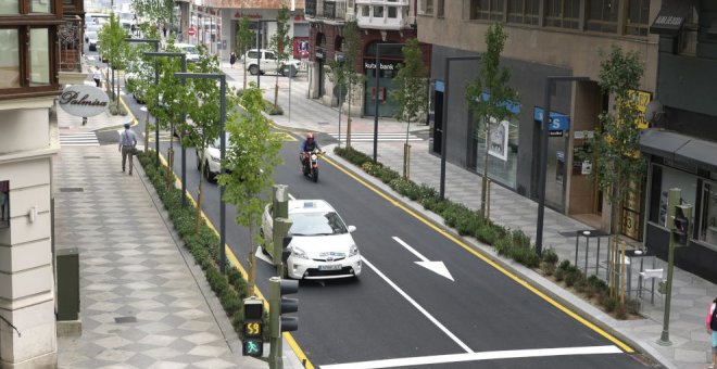 Heridos cuatro motoristas en varios accidentes en Santander