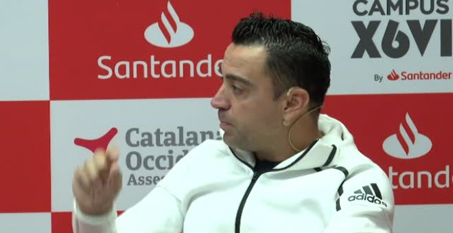 Xavi: "Veo a Brasil y Argentina un peldaño por encima"