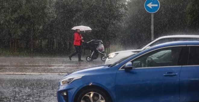 Alerta naranja hasta en siete comunidades por intenso oleaje, nevadas y fuertes vientos