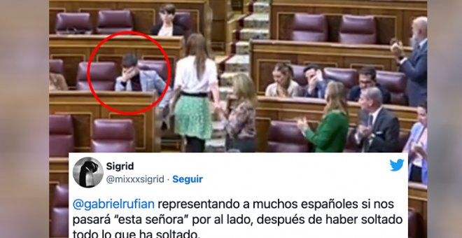 Así ha respondido Rufián tras los ataques machistas a Montero: "Malditos sean los fascistas que hablan y los cobardes que callan"