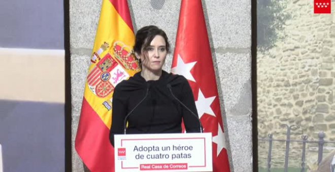 Ayuso: "Navarra es la antesala para expulsar a la Guardia Civil del resto de comunidades autónomas"