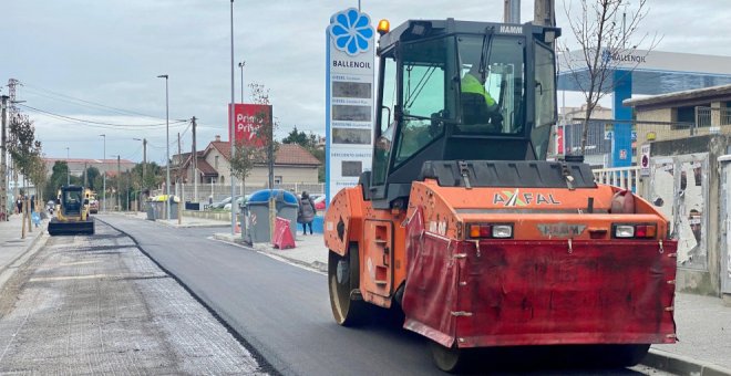 Las obras de regeneración urbana de la calle Repuente finalizarán en enero