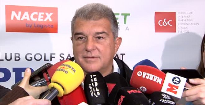 Laporta ve "fantástica" a la selección y cree que es "favorita" para ganar el Mundial