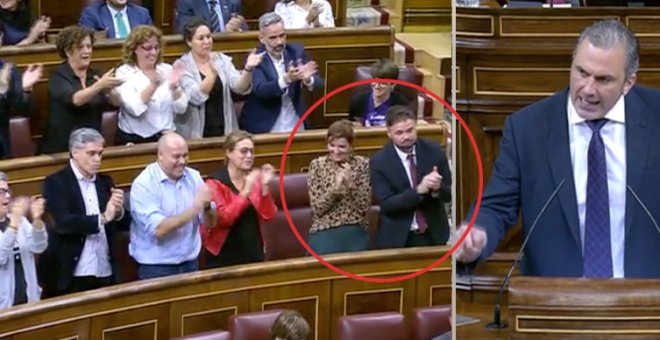 El día que Gabriel Rufián aplaudió el discurso de Ortega Smith