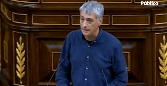 Oskar Matute, sobre la 'campaña de la ocupación': "Los ricos están detrás de las empresas de seguridad"