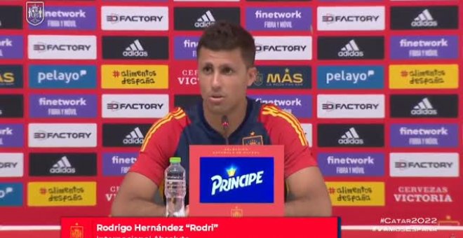 Rodri: "Sufrimos un poco el pánico de estar fuera"