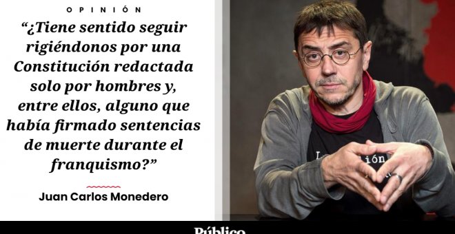 Comiendo tierra - La Constitución del pueblo (y del Emérito)