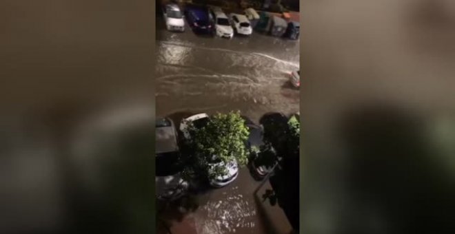 La tormenta causa daños e inundaciones en varios puntos de la costa del sol