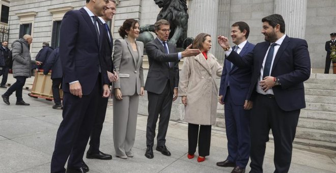 El melón de la financiación autonómica amenaza la unidad entre los presidentes del PP