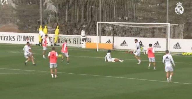 Nuevo entrenamiento en Valdebebas