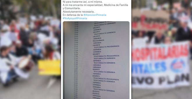 Una sanitaria comparte una foto de su día a día: "Yo no estudié Medicina para tratar así a mis pacientes"