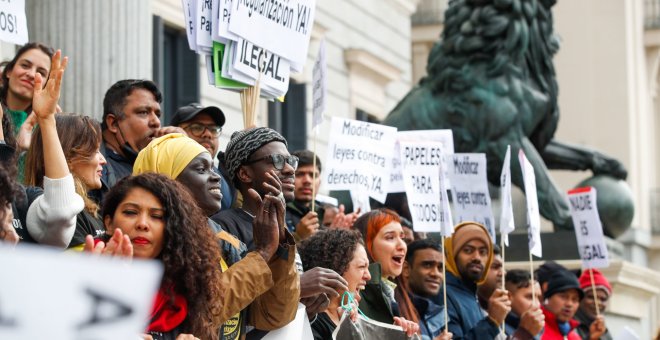 La iniciativa por la regularización de migrantes llega al Congreso con 700.000 firmas