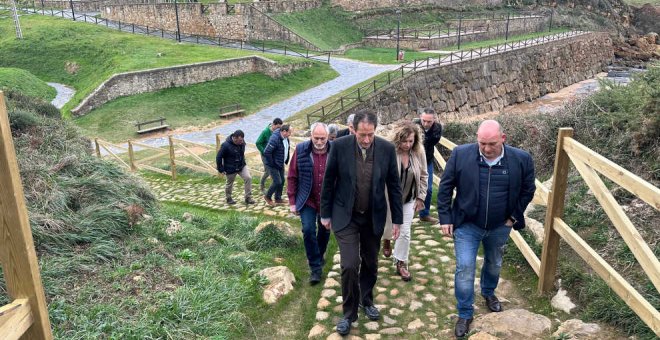 Inaugurada la senda peatonal de acceso a la ermita de Santa Justa