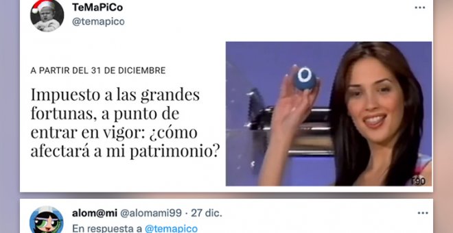 "Ojalá me afectara, Mari Carmen": las respuestas a un artículo que explica a los lectores en qué les afecta el impuesto a las grandes fortunas