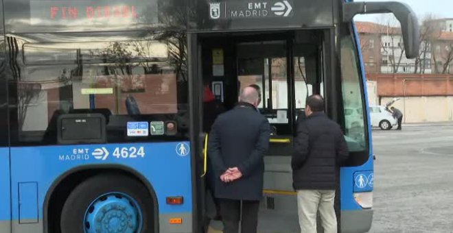 Madrid, primera gran capital con una flota de autobuses urbanos 100% limpia